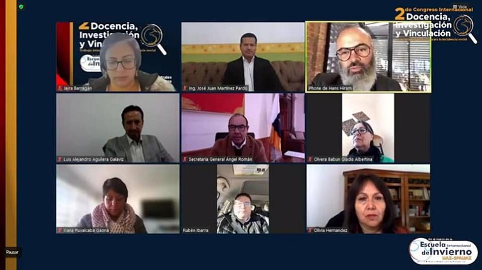 INICIA EL SEGUNDO CONGRESO DE DOCENCIA, INVESTIGACIÓN Y VINCULACIÓN DE LA UAZ