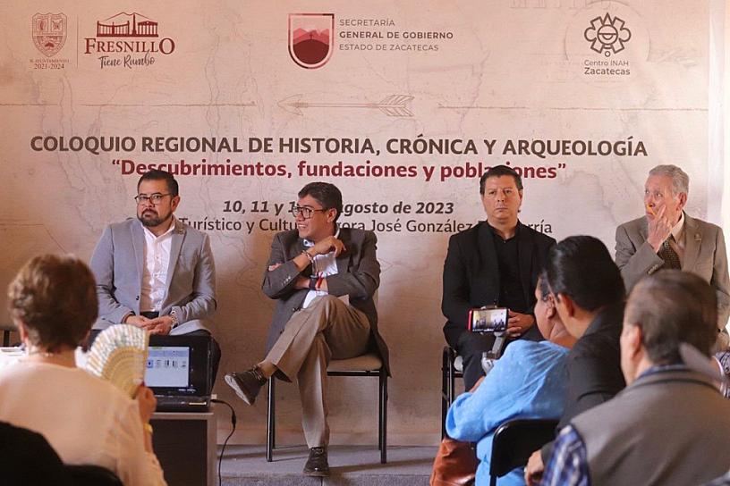 INICIA EN FRESNILLO COLOQUIO REGIONAL DE HISTORIA, CRÓNICA Y ARQUEOLOGÍA