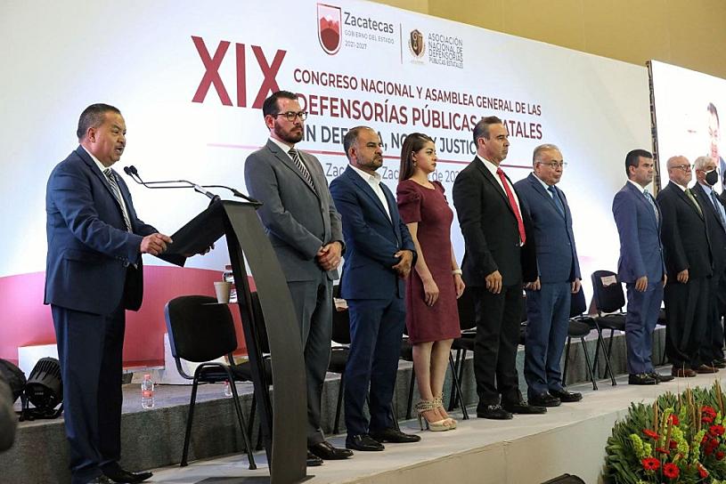  INICIA EN XIX CONGRESO NACIONAL Y ASAMBLEA GENERAL DE LAS DEFENSORÍAS PÚBLICAS 
