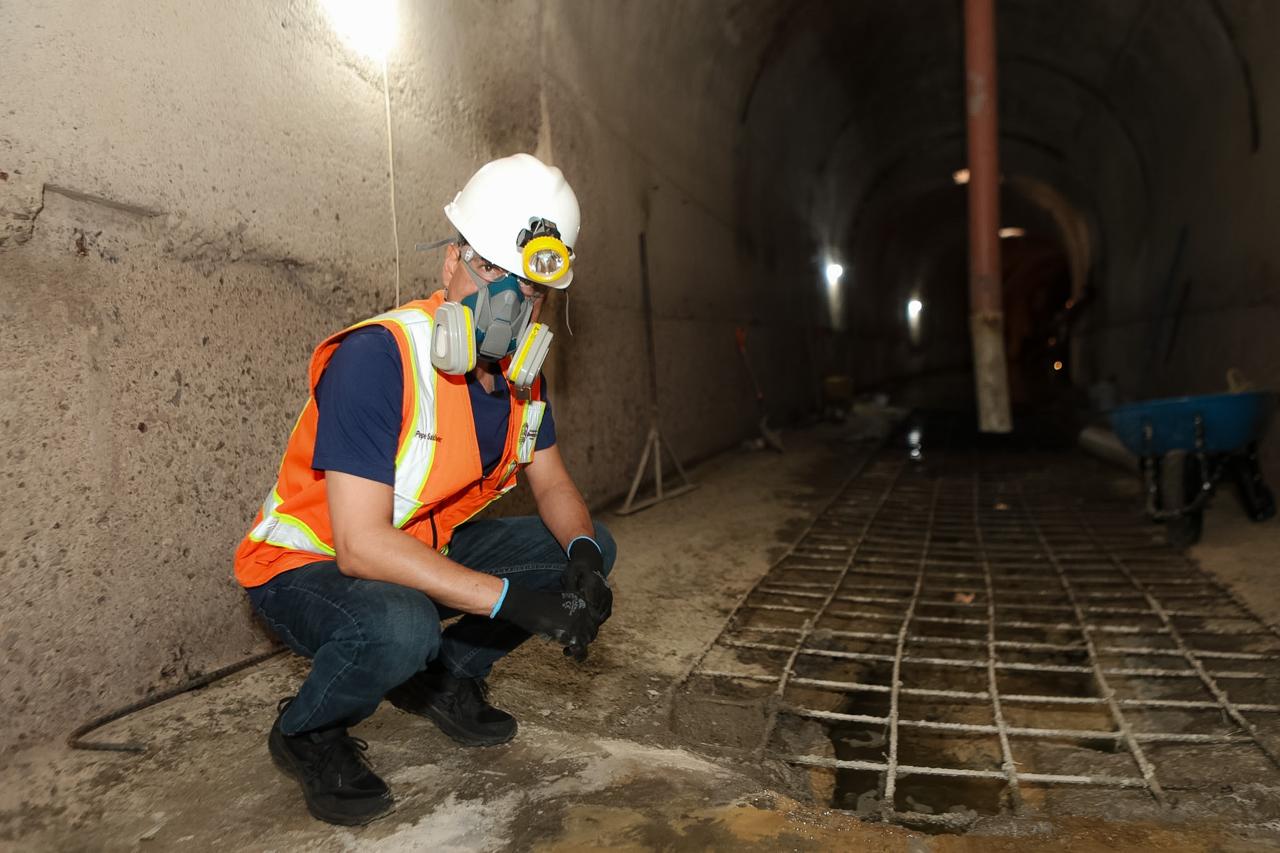 AVANZA 85% REPARACIÓN DE BÓVEDA EN LA GARCÍA SALINAS