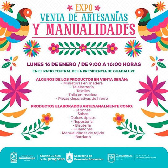 INICIA EXPO VENTA DE MANUALIDADES Y ARTESANÍAS