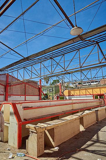 INICIA GODEZAC RECONSTRUCCIÓN DEL MERCADO MORELOS EN JALPA