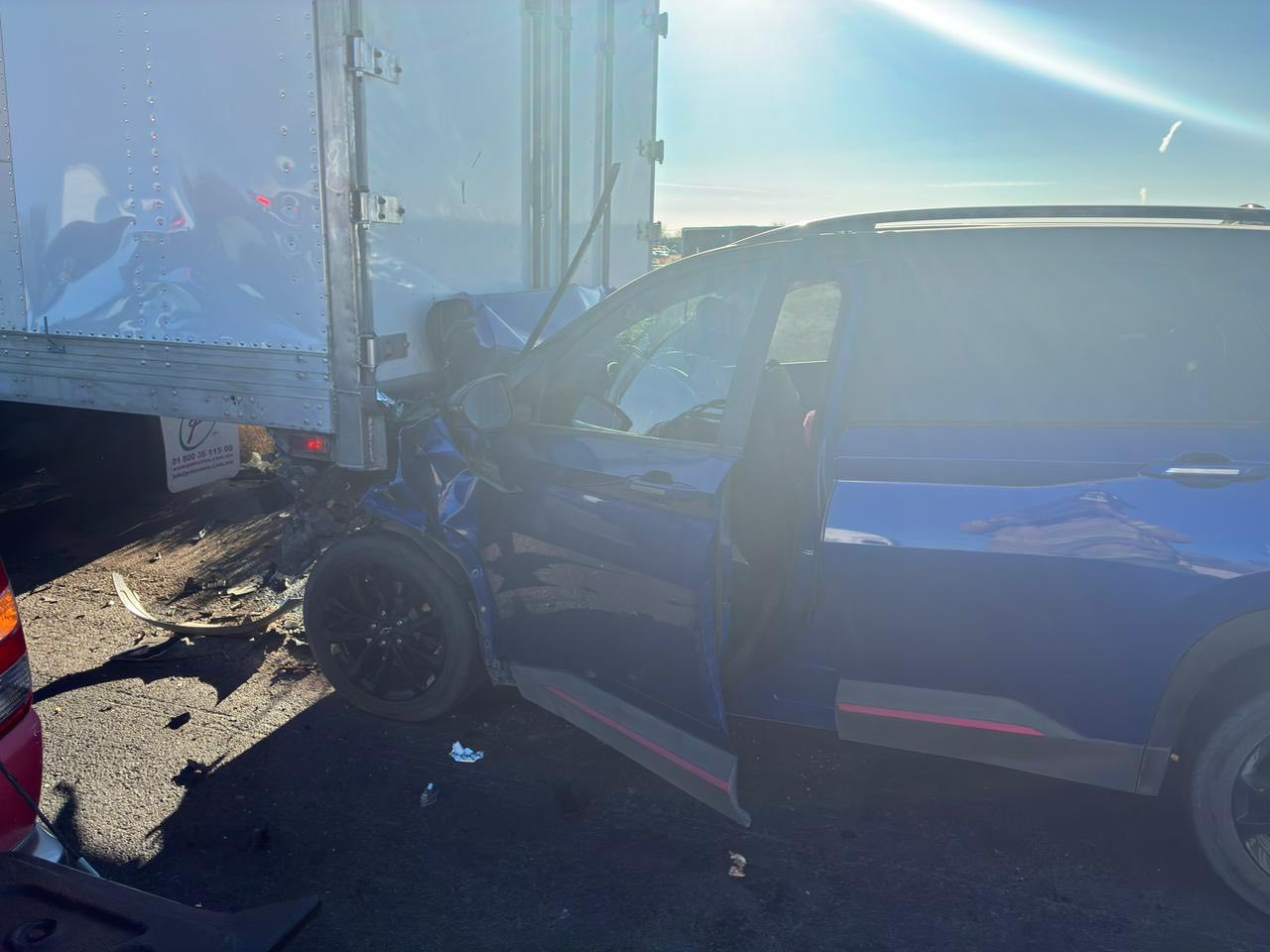 MUERE MUJER TRAS CHOQUE CONTRA TRÁILER EN VILLA DE COS