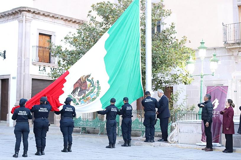 INICIAN ACTIVIDADES POR ANIVERSARIO DE LA REVOLUCIÓN EN JEREZ