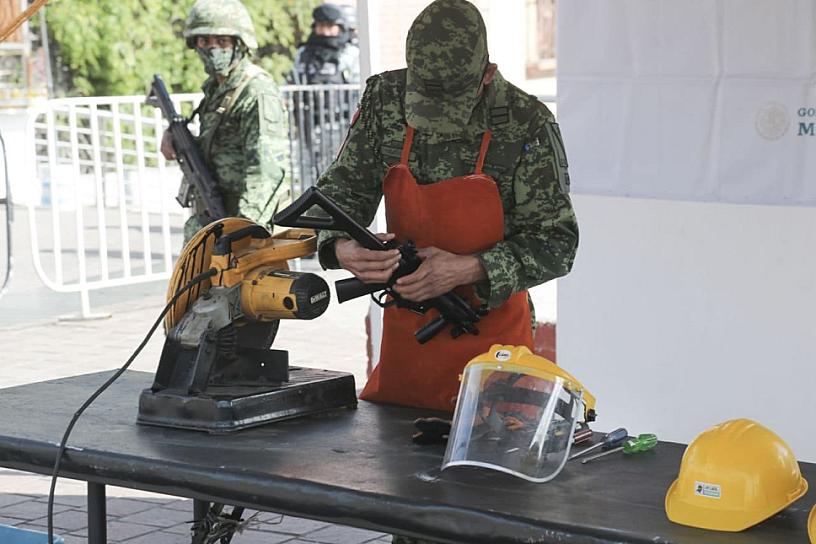 INICIAN FERIAS DE LA PAZ Y DESARME VOLUNTARIO EN ZACATECAS 