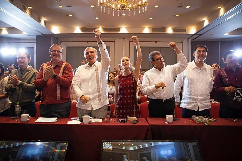 INICIAN GIRAS ASPIRANTES DE MORENA A CANDIDATURA PRESIDENCIAL 