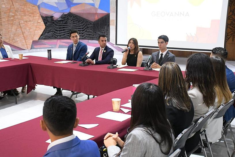 INICIAN TRABAJOS DEL PARLAMENTO POR LA JUVENTUD
