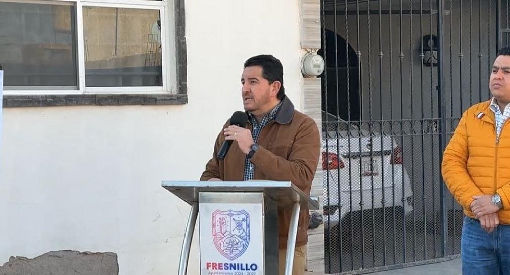 Inician trabajos de mejora en la calle Del Jinete en Fresnillo