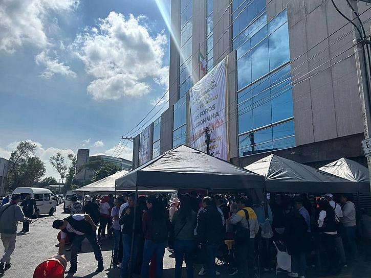 INICIA PARO INDEFINIDO EN EL PODER JUDICIAL DE LA FEDERACIÓN