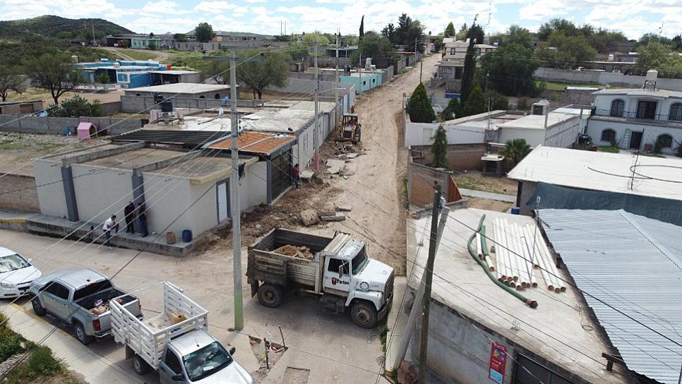 INICIA PAVIMENTACIÓN EN COMUNIDAD LAS PIEDRAS