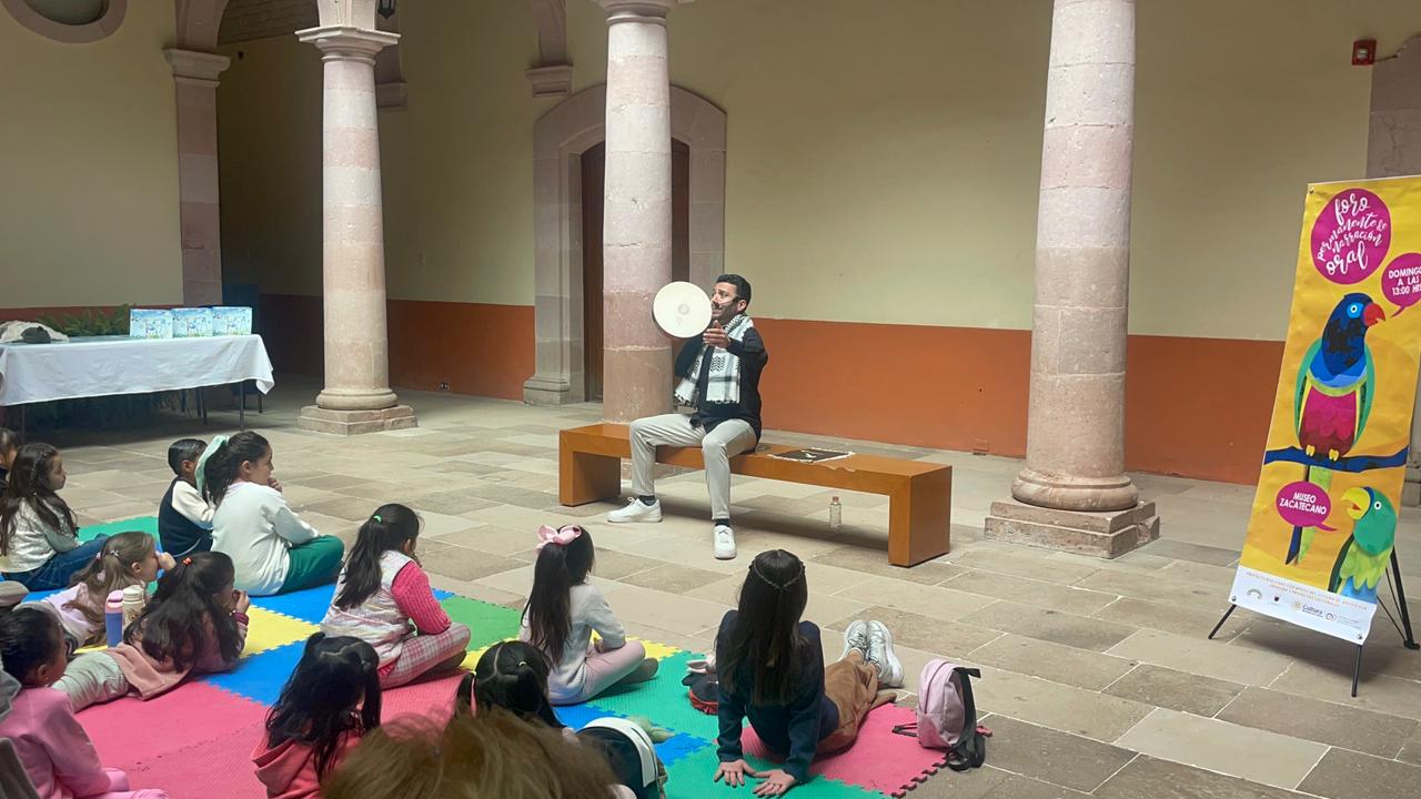 OFRECE FORO PERMANENTE DE NARRACIÓN ORAL CUENTACUENTOS GRATUITOS