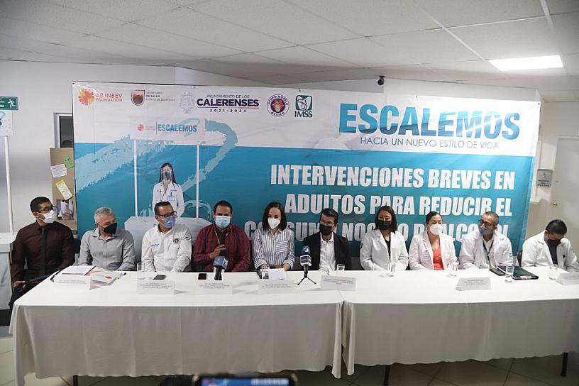 INICIA PROGRAMA CONTRA USO NOCIVO DE ALCOHOL EN CALERA 