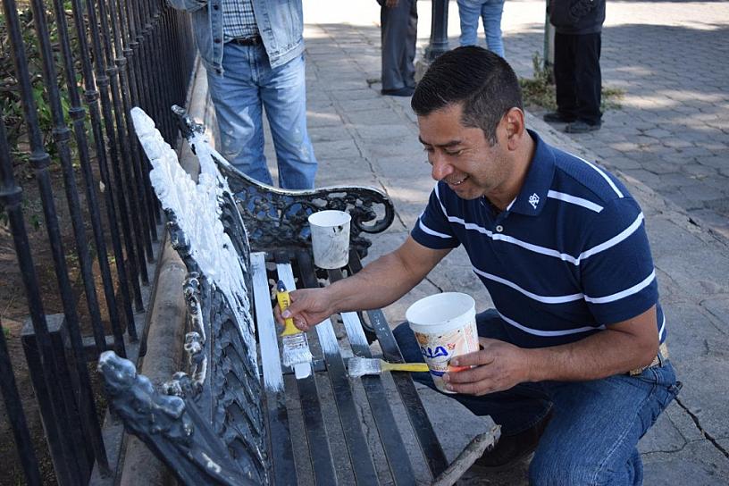 INICIA REHABILITACIÓN DEL JARDÍN JUÁREZ 