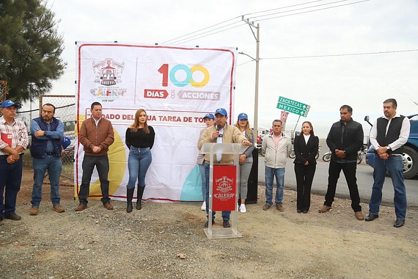 INICIA REHABILITACIÓN DE POZO 6 EN CALERA