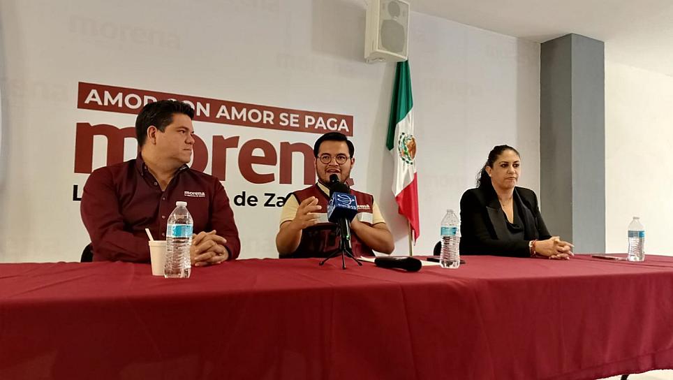 LLAMA MORENA ZACATECAS A LA UNIDAD EN TORNO A SHEINBAUM