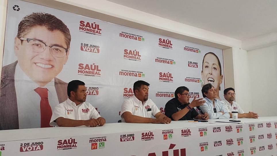 INICIARÁ SAÚL MONREAL GESTIONES COMO SENADOR ELECTO EN CASO DE GANAR LOS COMICIOS