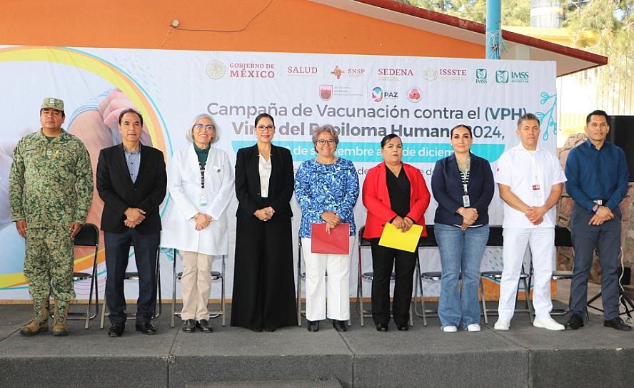 INICIA SSZ CAMPAÑA DE VACUNACIÓN CONTRA EL VIRUS DEL PAPILOMA HUMANO
