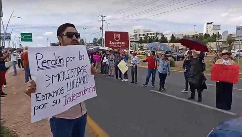 INICIA ZACATECAS NUEVAS MOVILIZACIONES A FAVOR DEL PJF 