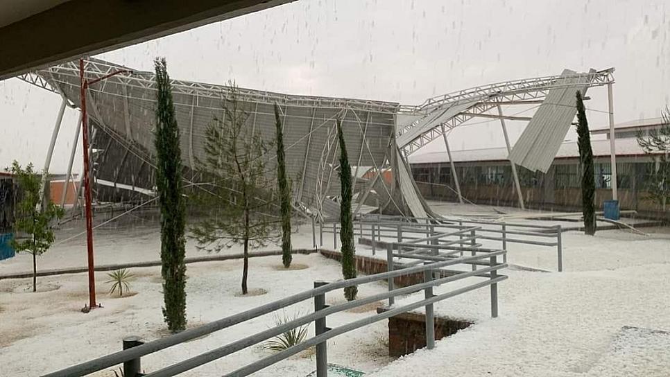  INNUMERABLES DESTROZOS EN RÍO GRANDE TRAS LLUVIA Y GRANIZO 