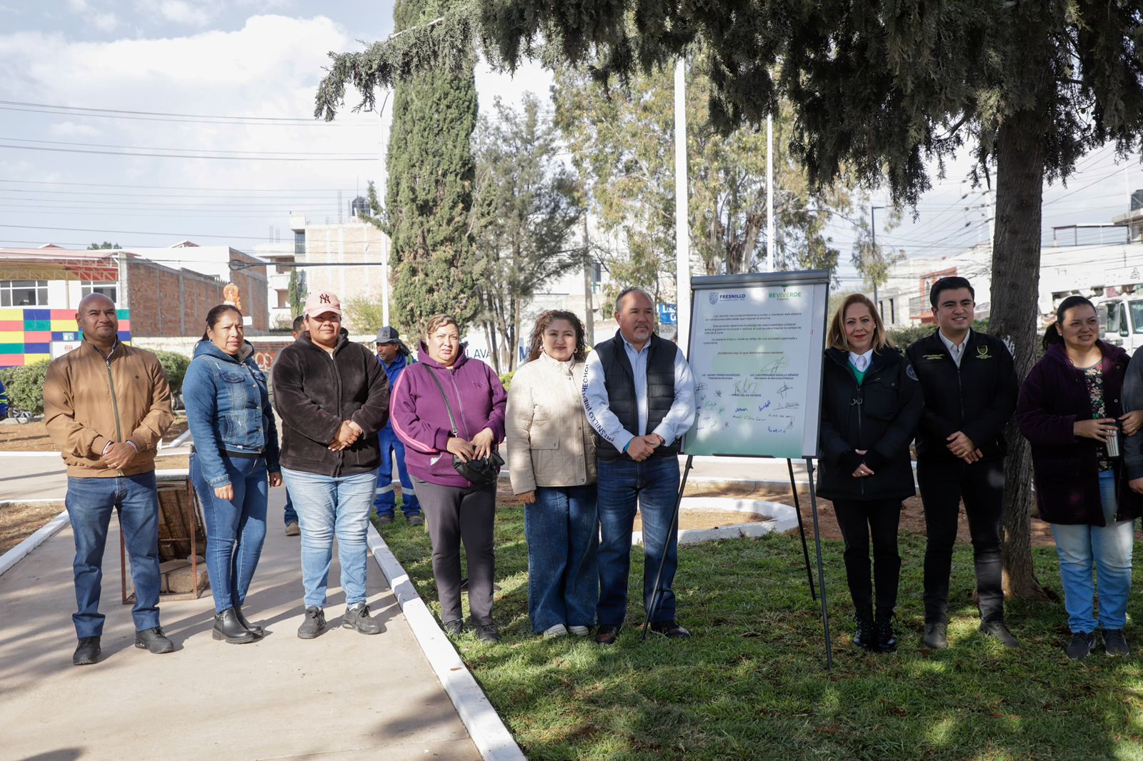 LLEGA EL PROGRAMA REVIVERDE A LA COLONIA FRANCISCO VILLA