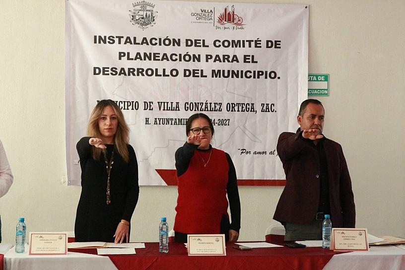 INSTALAN 26 COMITÉS DE PLANEACIÓN PARA EL DESARROLLO MUNICIPAL