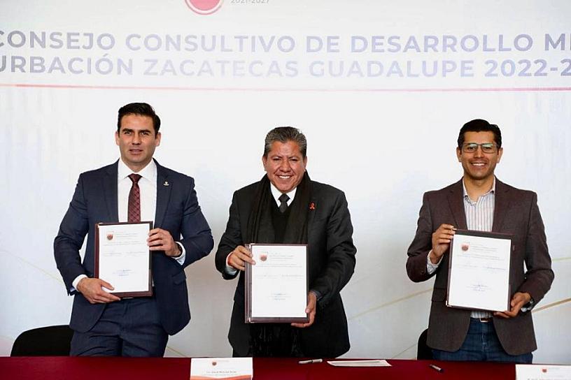 INSTALAN CONSEJO DE DESARROLLO METROPOLITANO ZACATECAS-GUADALUPE