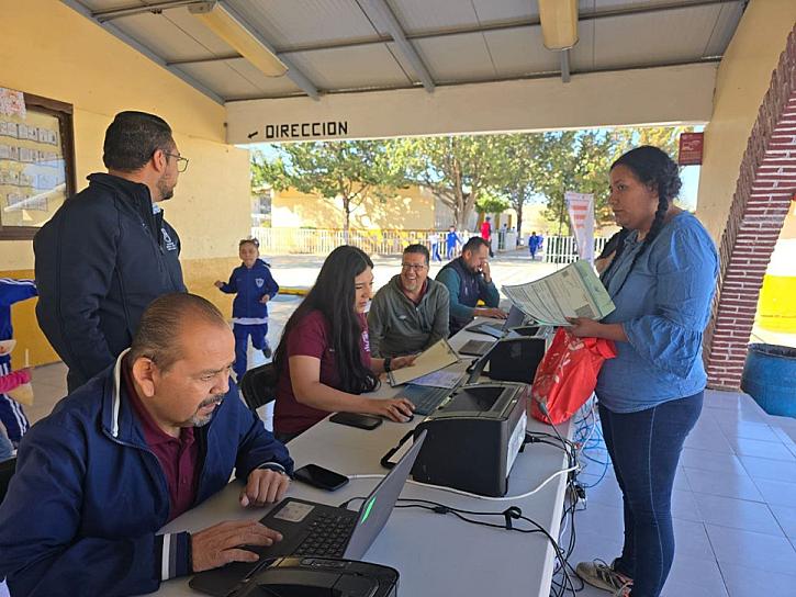INSTALAN MÓDULO DE REGISTRO CIVIL EN PLATEROS