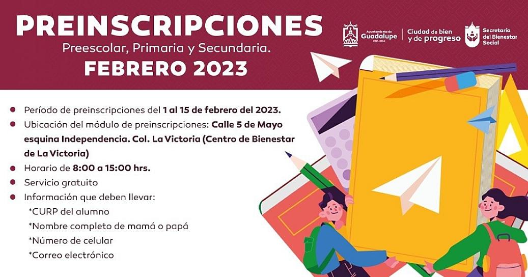INSTALAN MÓDULO PARA PREINSCRIPCIONES EN GUADALUPE