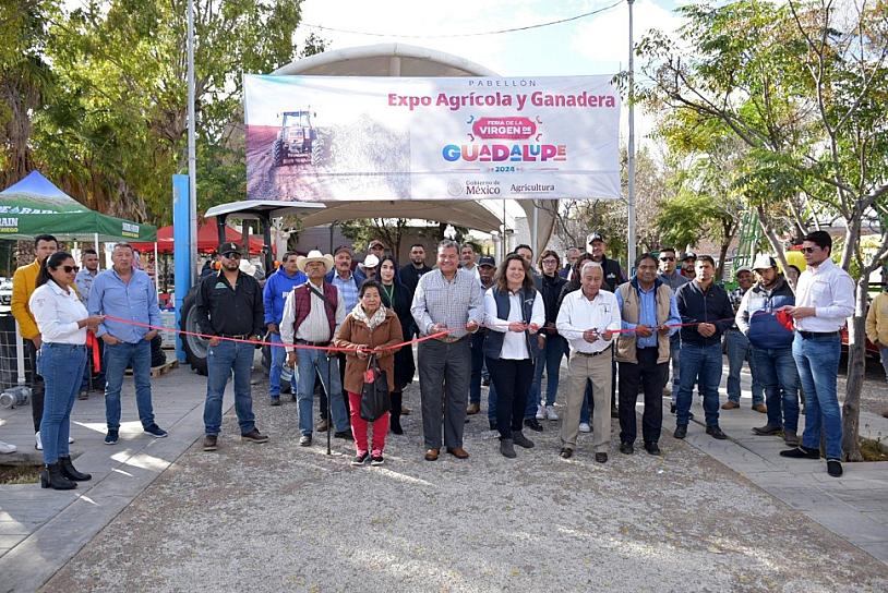 Instalan pabellón expo agrícola y ganadera en la Feria de Guadalupe