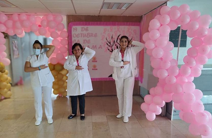 INTENSIFICA ISSSTE ACCIONES PARA PREVENIR EL CÁNCER DE MAMA 