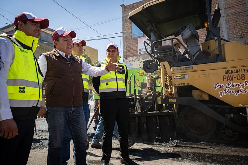 Invierten casi 30 mdp en rehabilitación de 63 calles en Guadalupe