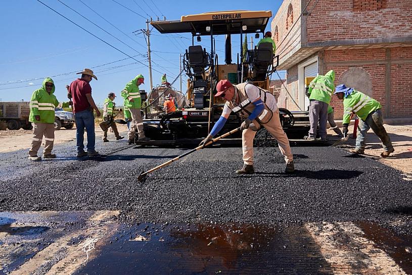 INVIRTEN MÁS DE 13 MDP EN PAVIMENTACIÓN DE CALLES DE VILLANUEVA