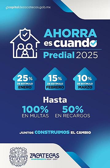 Invita gobierno capitalino a aprovechar descuentos del predial