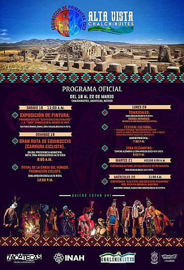 INVITA GOBIERNO DE CHALCHIHUITES AL FESTIVAL CULTURAL DE EQUINOCCIO DE PRIMAVERA 2023 