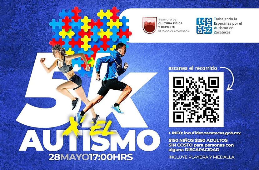 INVITAN A CARRERA 5K POR EL AUTISMO 