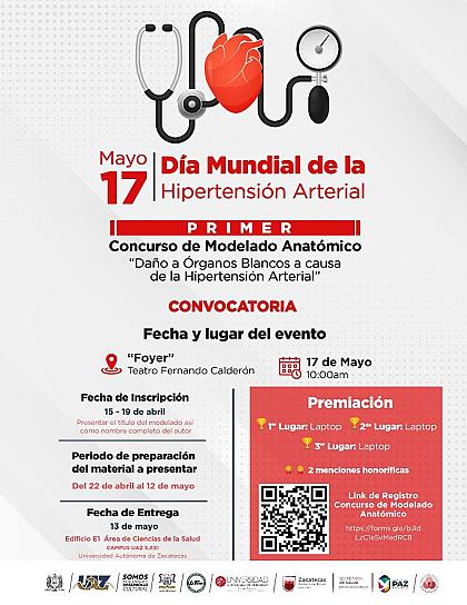 INVITAN A CONCURSO PARA CONCIENTIZAR SOBRE LA HIPERTENSIÓN ARTERIAL