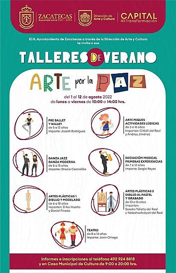 INVITAN A CURSOS DE VERANO PARA NIÑAS, NIÑOS Y ADOLESCENTES