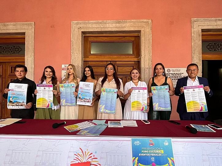 INVITAN A EVENTOS CULTURALES EN LA FERIA DE FRESNILLO 