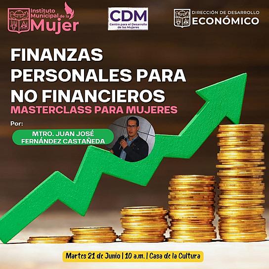   INVITAN A LAS MUJERES  DE RIO GRANDE A LA MASTER CLASS “FINANZAS PERSONALES PARA NO FINANCIEROS
