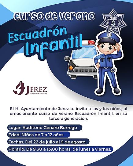 INVITAN A PEQUEÑOS JEREZANOS A PASAR SU VERANO EN EL ESCUADRÓN DE LA DSPM