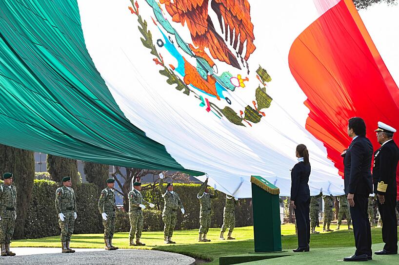 MÉXICO ES DIGNIDAD, VALENTÍA Y GRANDEZA: SHEINBAUM