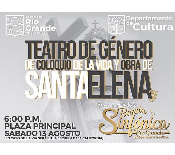 INVITAN A RIOGENSES AL COLOQUIO DE LA VIDA Y OBRA DE SANTA ELENA 