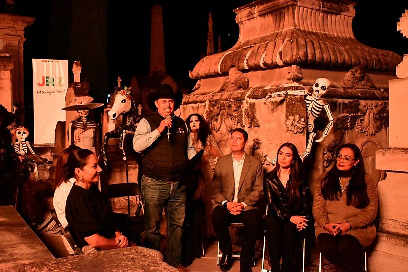 INVITA RODRIGO UREÑO AL FESTIVAL DE DÍA DE MUERTOS "JEREZANO HASTA LOS HUESOS"