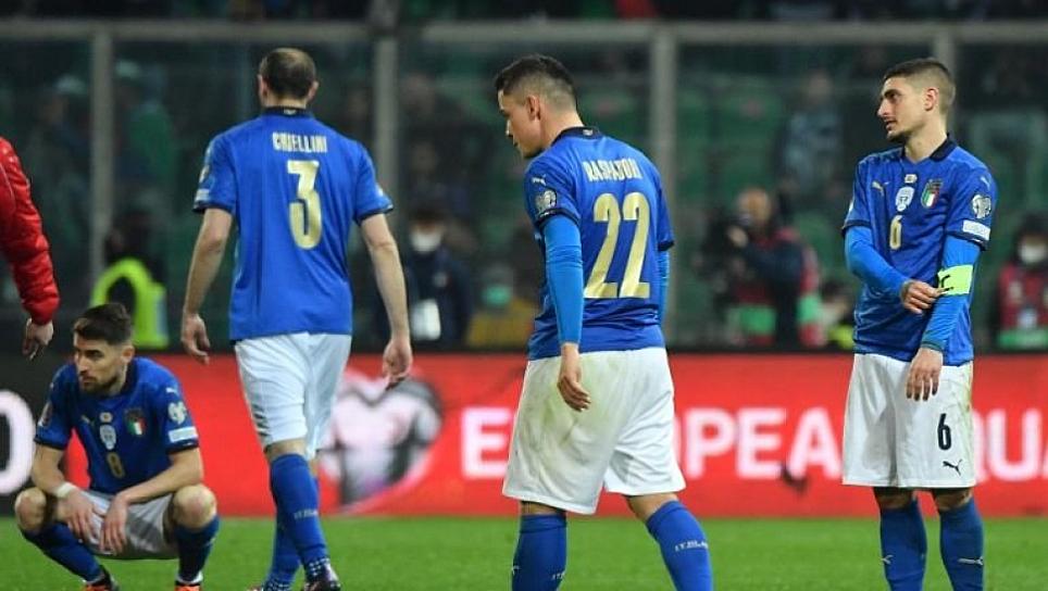 ITALIA QUEDA FUERA DEL MUNDIAL DE QATAR 