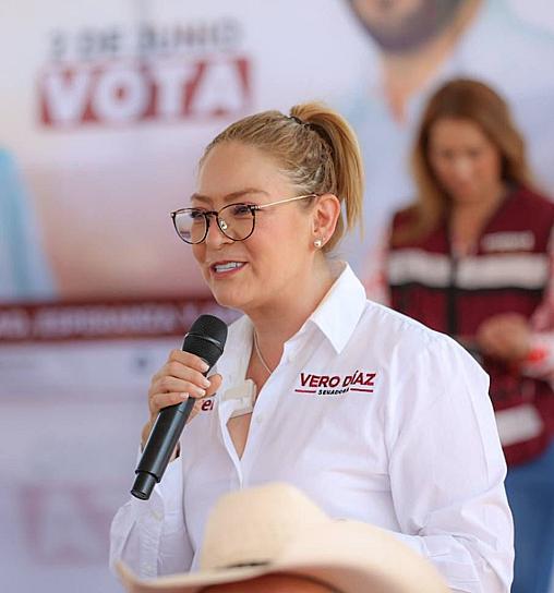 AFIRMA VERO DÍAZ QUE CON PLAN C SE LLEVARÁ BIENESTAR A ZACATECAS