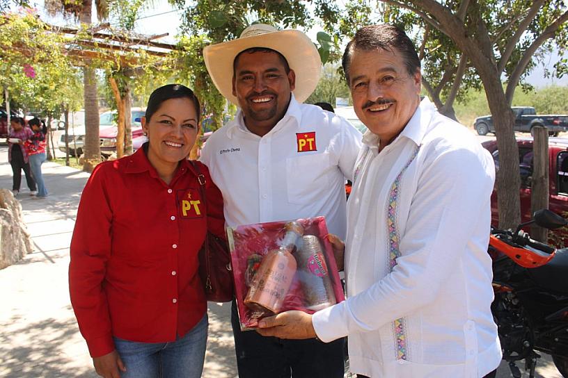 JALPA, JUCHIPILA Y TABASCO SE PINTARÁN CON LAS SIGLAS DEL PT