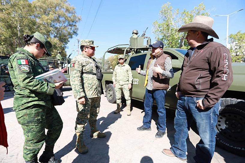 Jerez, anfitrión de la exposición militar y cabalgata por el bienestar de Zacatecas