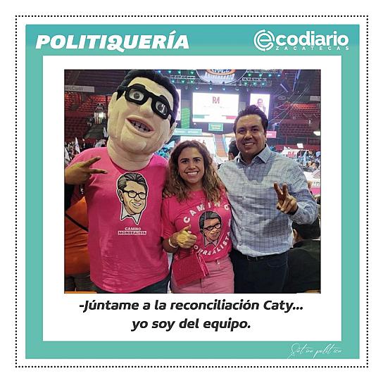 -Júntame a la reconciliación Caty... Yo soy del equipo