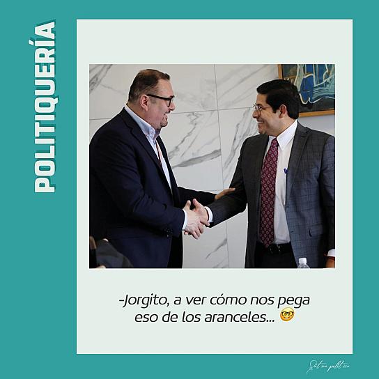 -Jorgito, a ver cómo nos pega eso de los aranceles... 00