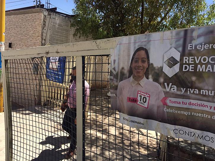 JORNADA TRANQUILA EN GUADALUPE POR REVOCACIÓN DE MANDATO 